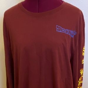 Dragon Ball Z Battle of Gods Long Sleeve T-Shirt Men's Size XL